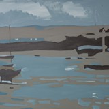 Zatoka, akryl na płótnie, 2011
