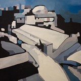 Grecja 3, olej na płótnie, 80x90cm, 2014