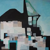 Wiatrak 1, olej na płótnie, 120x80cm, 2014