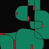 Akt GBR5, akryl na płótnie 100x130cm, 2021