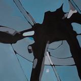 Napięcie, olej na płótnie 80x60cm, 2012