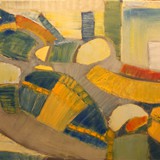 Skuter, olej na płótnie, 2011