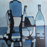 Martwa natura, olej na płótnie, 2015