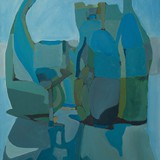 Martwa natura 1, akryl na płótnie, 54x65cm, 2012