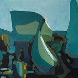 Martwa natura 2, akryl na płótnie, 73x54cm, 2012