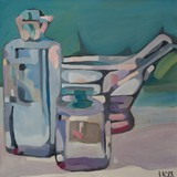 Martwa natura 3, olej na płótnie, 60x60cm, 2012