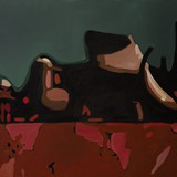 Martwa natura 8, akryl na płótnie, 70x50cm, 2012