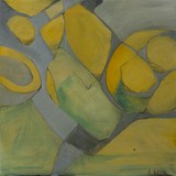 Martwa natura z cytrynami, olej na płótnie, 2012