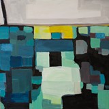 Martwa natura ze szklankami, olej na płótnie, 70x50cm, 2016