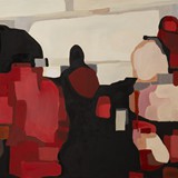 Koncert 1, olej na płótnie, 120x60cm, 2015