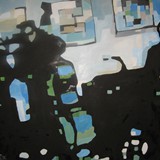 Trio 3, olej na płótnie, 100x80cm, 2015